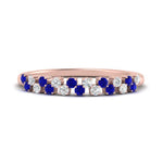 Load image into Gallery viewer, minimalist-sapphire-stacking-band-in-rose-gold-FD9962BGSABLANGLE3-NL-RG.jpg
