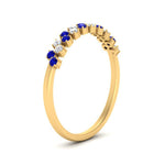 Load image into Gallery viewer, minimalist-sapphire-stacking-band-in-yellow-gold-FD9962BGSABLANGLE3-NL-YG.jpg
