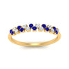 Load image into Gallery viewer, minimalist-sapphire-stacking-band-in-yellow-gold-FD9962BGSABLANGLE3-NL-YG.jpg