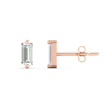 Load image into Gallery viewer, minimalist-single-baguette-stud
-in-rose-gold-FD-EAR11011-NL-RG.jpg?v=1751543623