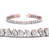 Load image into Gallery viewer, mixed-diamond-cut-tennis-bracelet