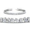 Load image into Gallery viewer, Mixed Diamond Cut Tennis Bracelet