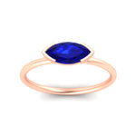 Load image into Gallery viewer, modern-east-west-sapphire-ring-in-rose-gold-fdenr11664mqgsablangle5-nl-rg