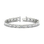 Load image into Gallery viewer, modern-east-west-set-emerald-cut-bracelet-white-gold-fdbrc10220em-17-00ct-nl-wg-hw
