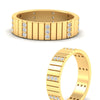 Load image into Gallery viewer, modern-grooved-diamond-wedding-band-for-men-in-yellow-gold-fdwb11695angle3-nl-yg.jpg