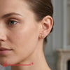 Load image into Gallery viewer, modern-hexagon-stud-earrings-in-14k-yellow-gold-FDRC17409_2