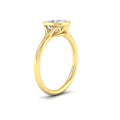 Thumbnail 7 - modern-lab-grown-cushion-cut-bezel-set-solitaire-in-yellow-gold-FD11229CURANGLE2-NL-YG