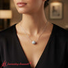 Load image into Gallery viewer, modern-pave-diamond-ball-pendant-in-white-gold-FDPD8433