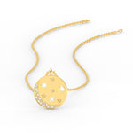 Load image into Gallery viewer, disc-moon-and-stars-diamond-pendant-in-FDPD3055NW-F1
