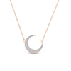 Load image into Gallery viewer, moon-necklace-diamond-pendant-in-FDPD9197ANGLE1-NL-RG