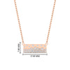 Load image into Gallery viewer, mountain-diamond-flush-set-bar-pendant-necklace-in-FDPD11362-NL-RG