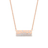 Load image into Gallery viewer, mountain-diamond-flush-set-bar-pendant-necklace-in-FDPD11362-NL-RG