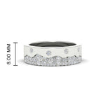 Load image into Gallery viewer, Mountain Stone Mens Wedding Ring
