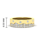 Load image into Gallery viewer, Mountain Stone Mens Wedding Ring
