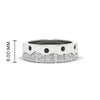 Load image into Gallery viewer, mountain-diamond-mens-wedding-band-with-black-diamond-in-white-gold-FD11127GBLACK-NL-WG-HW.jpg