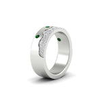 Load image into Gallery viewer, Mountain Stone Mens Wedding Ring
