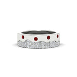 Load image into Gallery viewer, Mountain Stone Mens Wedding Ring
