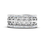 Load image into Gallery viewer, Multi Band Women Stackable Ring
