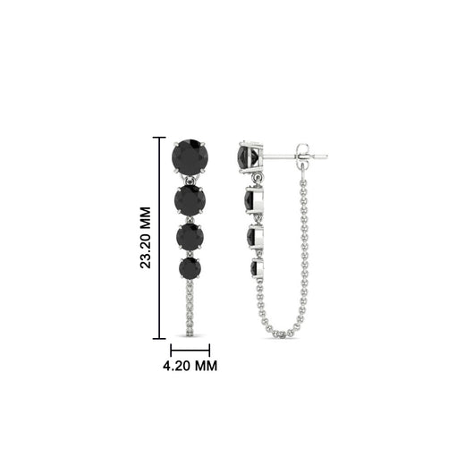multi-black-diamond-chain-stud-earrings-in-white-gold-FDEAR11134GBLACK-NL-WG