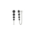Thumbnail 55 - multi-black-diamond-chain-stud-earrings-in-white-gold-FDEAR11134GBLACK-NL-WG