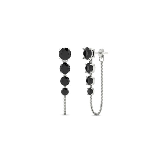 multi-black-diamond-chain-stud-earrings-in-white-gold-FDEAR11134GBLACK-NL-WG