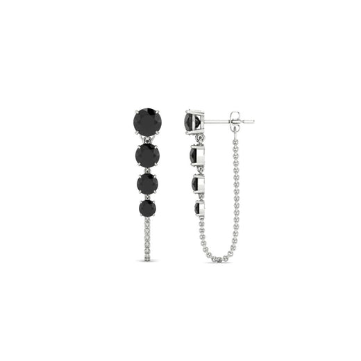 multi-black-diamond-chain-stud-earrings-in-white-gold-FDEAR11134GBLACK-NL-WG