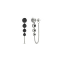 Thumbnail 58 - multi-black-diamond-chain-stud-earrings-in-white-gold-FDEAR11134GBLACK-NL-WG