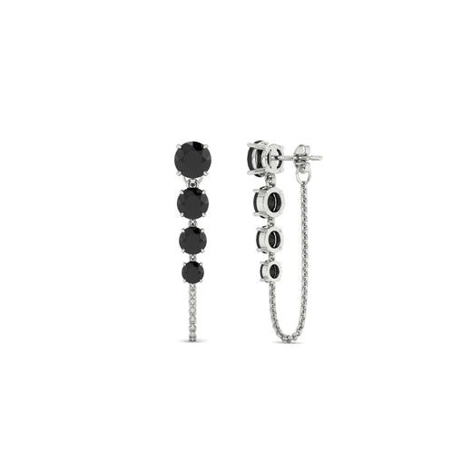 multi-black-diamond-chain-stud-earrings-in-white-gold-FDEAR11134GBLACK-NL-WG