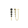 Thumbnail 86 - multi-black-diamond-chain-stud-earrings-in-yellow-gold-FDEAR11134GBLACK-NL-YG
