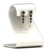 Load image into Gallery viewer, multi-black-diamond-chain-stud-earrings-in-yellow-gold-FDEAR11134GBLACK-NL-YG