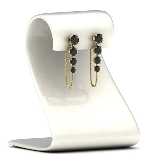 multi-black-diamond-chain-stud-earrings-in-yellow-gold-FDEAR11134GBLACK-NL-YG