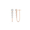 Load image into Gallery viewer, multi-diamond-chain-stud-earrings-in-rose-gold-FDEAR11134-NL-RG