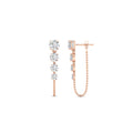 Thumbnail 2 - multi-diamond-chain-stud-earrings-in-rose-gold-FDEAR11134-NL-RG