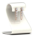 Thumbnail 5 - multi-diamond-chain-stud-earrings-in-rose-gold-FDEAR11134-NL-RG