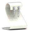 Load image into Gallery viewer, multi-diamond-chain-stud-earrings-in-white-gold-FDEAR11134-NL-WG