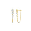 Load image into Gallery viewer, multi-diamond-chain-stud-earrings-in-yellow-gold-FDEAR11134-NL-YG