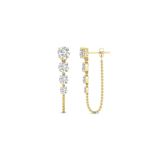 multi-diamond-chain-stud-earrings-in-yellow-gold-FDEAR11134-NL-YG