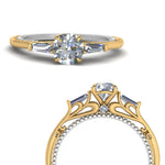 Load image into Gallery viewer, Three Stone Baguette Diamond Ring
