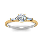Load image into Gallery viewer, Three Stone Baguette Diamond Ring

