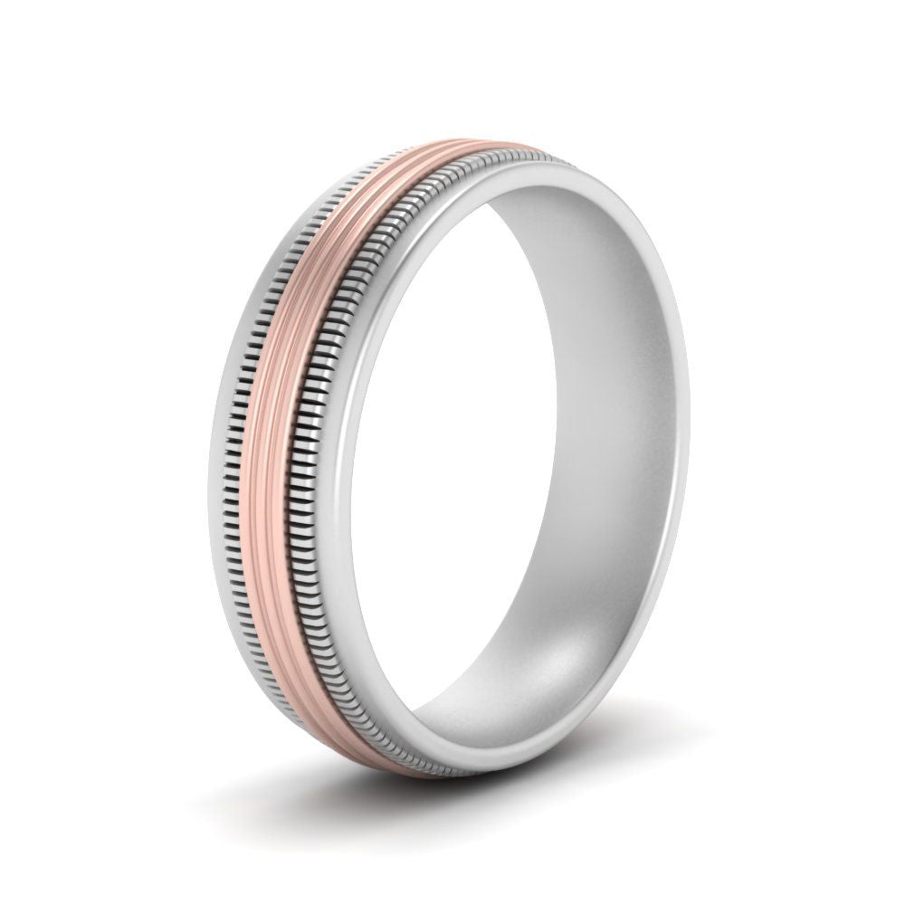 Multi Gold Mens Classic Band