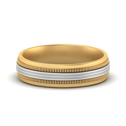 Multi Gold Mens Classic Band