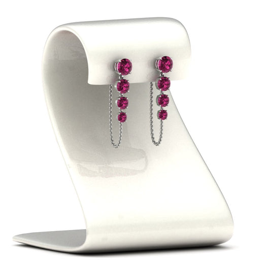 multi-pink-sapphire-chain-stud-earrings-in-white-gold-FDEAR11134GSADRPI-NL-WG