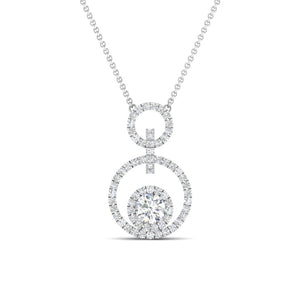 Multi Ring Interlocked Pendant