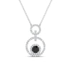 Load image into Gallery viewer, multi-ring-interlocked-diamond-pendant-with-black-diamond-in-white-gold-FDPD10699-GBLACK-ANGLE1-NL-WG.jpg?v=1759291658