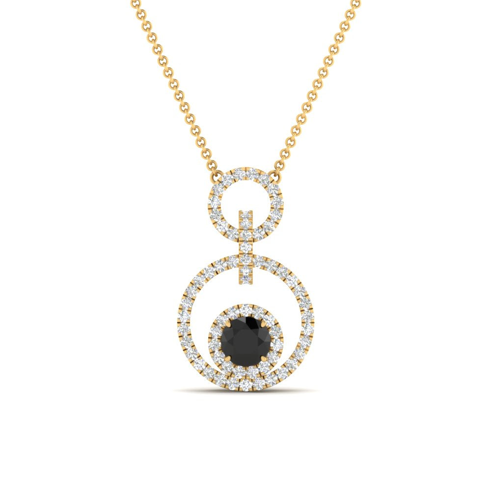 multi-ring-interlocked-diamond-pendant-with-black-diamond-in-yellow-gold-FDPD10699-GBLACK-ANGLE1-NL-YG.jpg?v=1759230335
