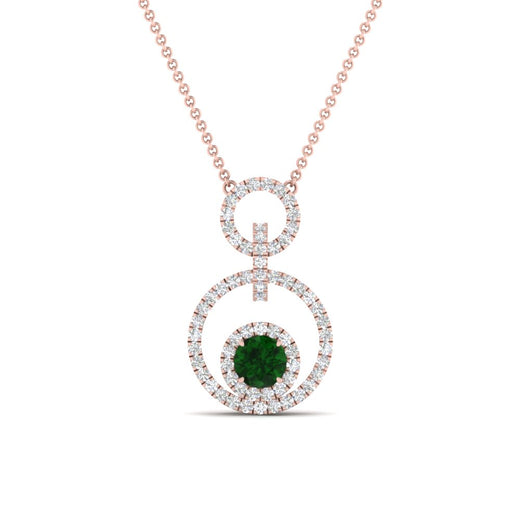 multi-ring-interlocked-diamond-pendant-with-emerald-in-rose-gold-FDPD10699-GEMGR-ANGLE1-NL-RG.jpg?v=1759291658