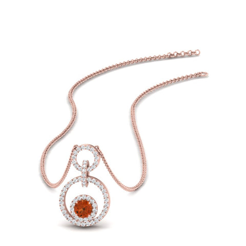 multi-ring-interlocked-diamond-pendant-with-orange-sapphire-in-rose-gold-FDPD10699-GSAOR-NL-RG.jpg?v=1759291658