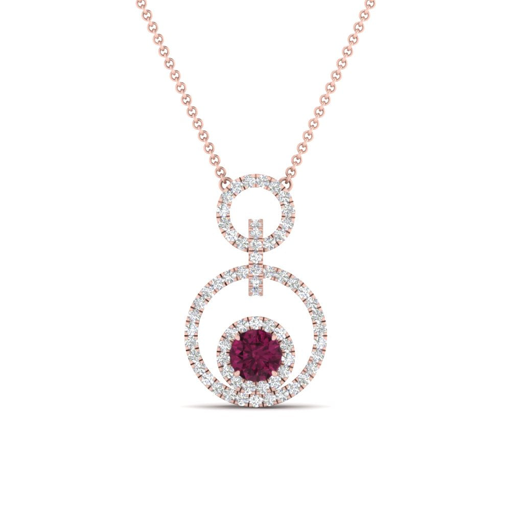 multi-ring-interlocked-diamond-pendant-with-pink-sapphire-in-rose-gold-FDPD10699-GSADRPI-ANGLE1-NL-RG.jpg?v=1759230335