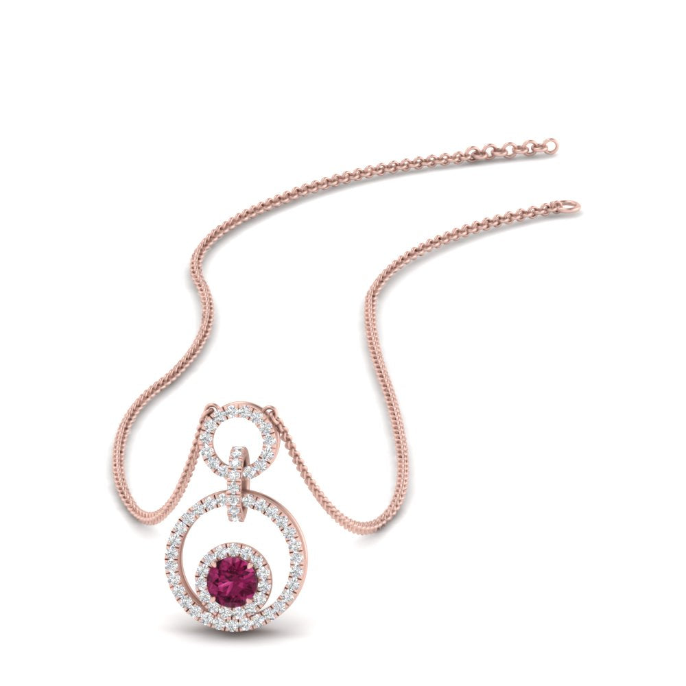 multi-ring-interlocked-diamond-pendant-with-pink-sapphire-in-rose-gold-FDPD10699-GSADRPI-NL-RG.jpg?v=1759230334