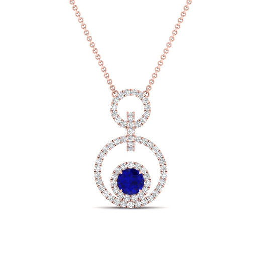 multi-ring-interlocked-diamond-pendant-with-sapphire-in-rose-gold-FDPD10699-GSABL-ANGLE1-NL-RG.jpg?v=1759291658